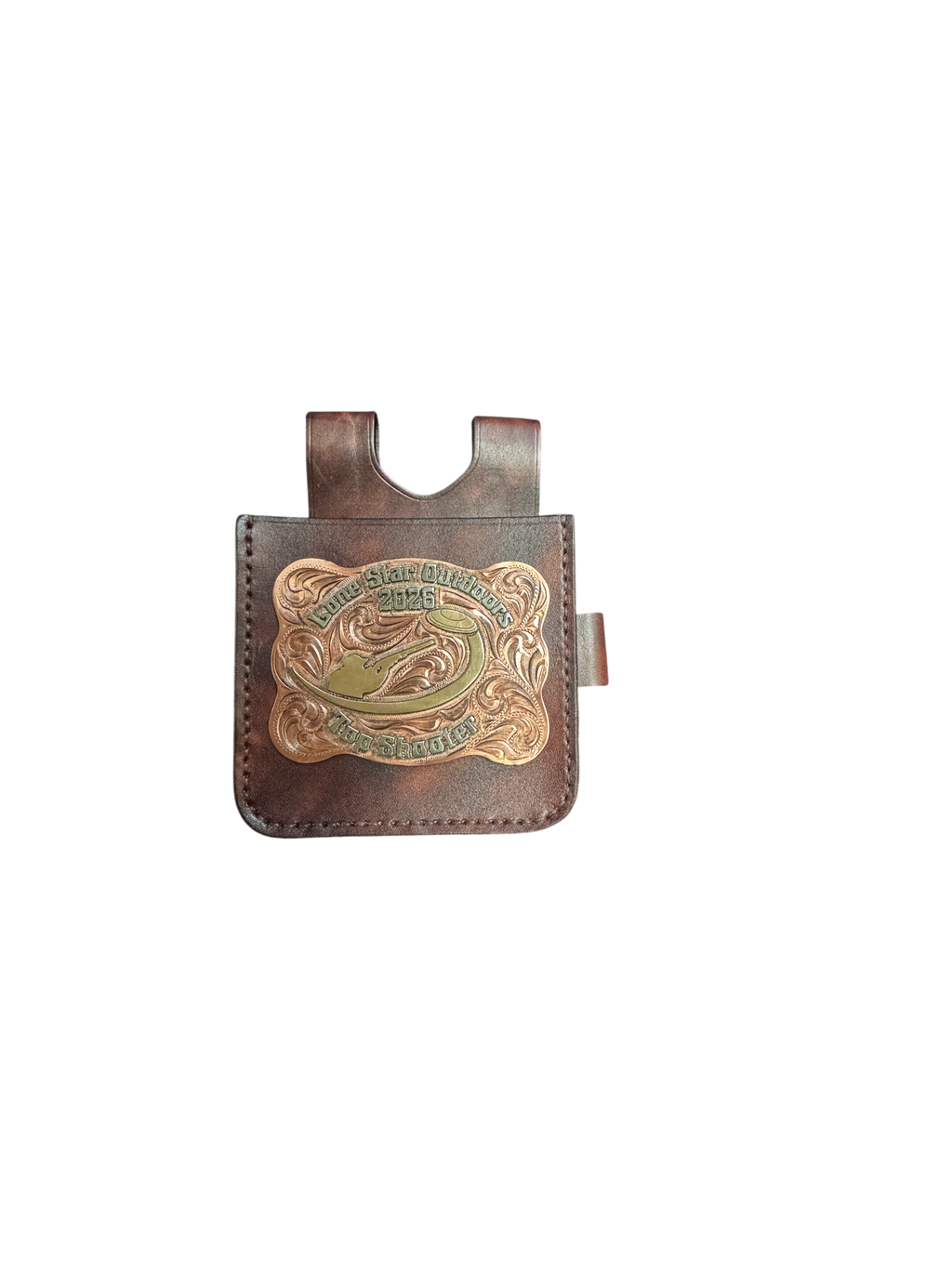 LEATHER SHELL POUCH