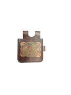 LEATHER SHELL POUCH