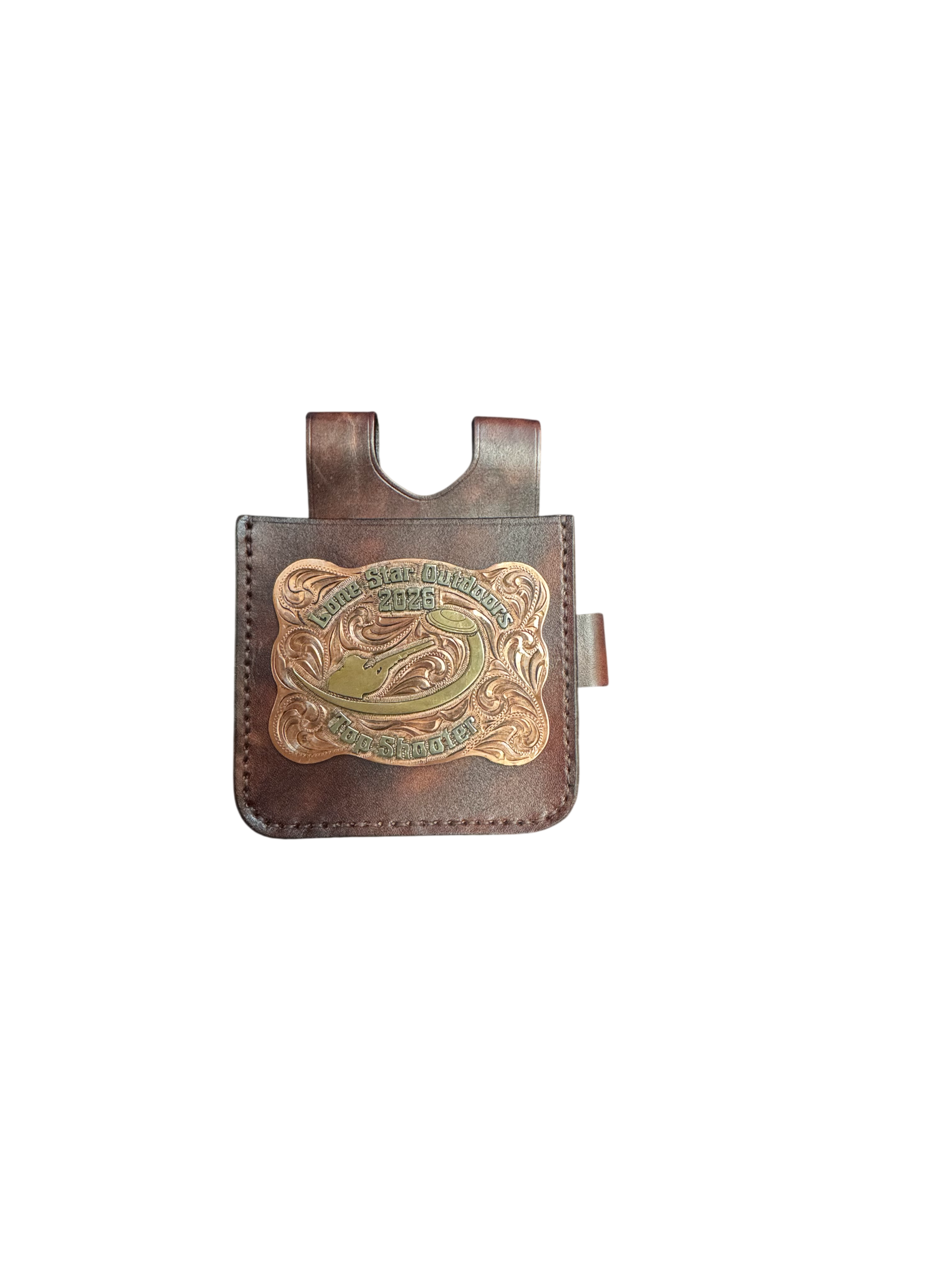 LEATHER SHELL POUCH