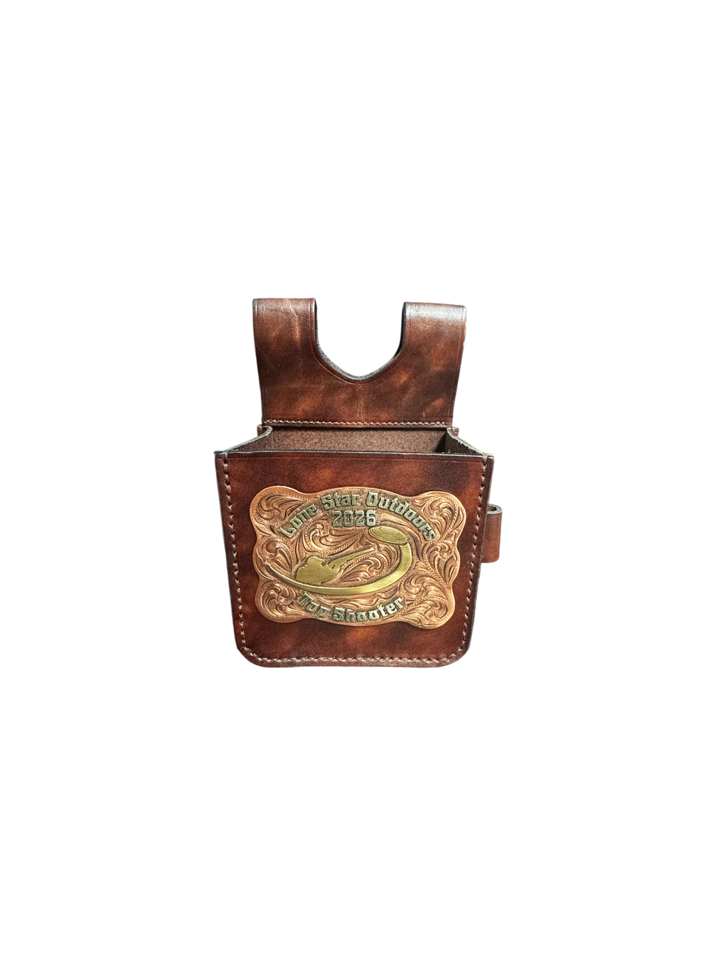 LEATHER SHELL POUCH