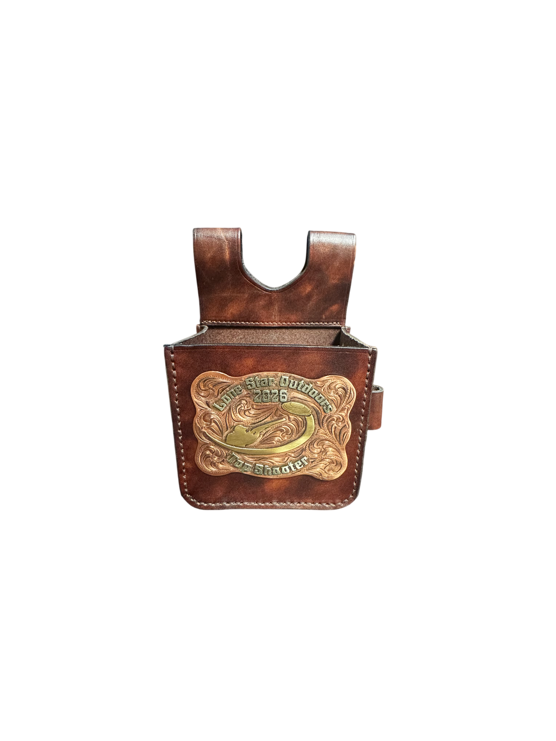 LEATHER SHELL POUCH