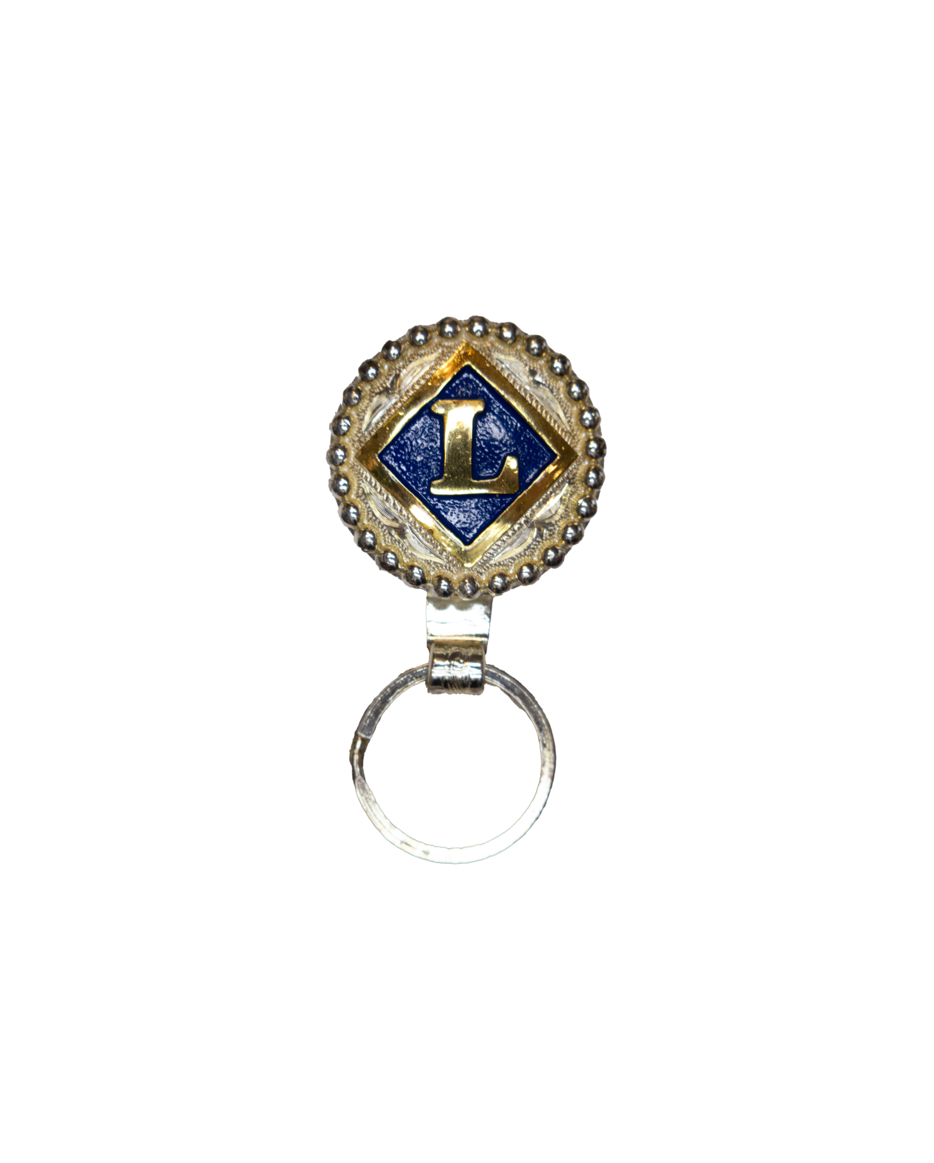 KF-ROUND CUSTOM ROUND KEY FOB – Lone Star Silversmith