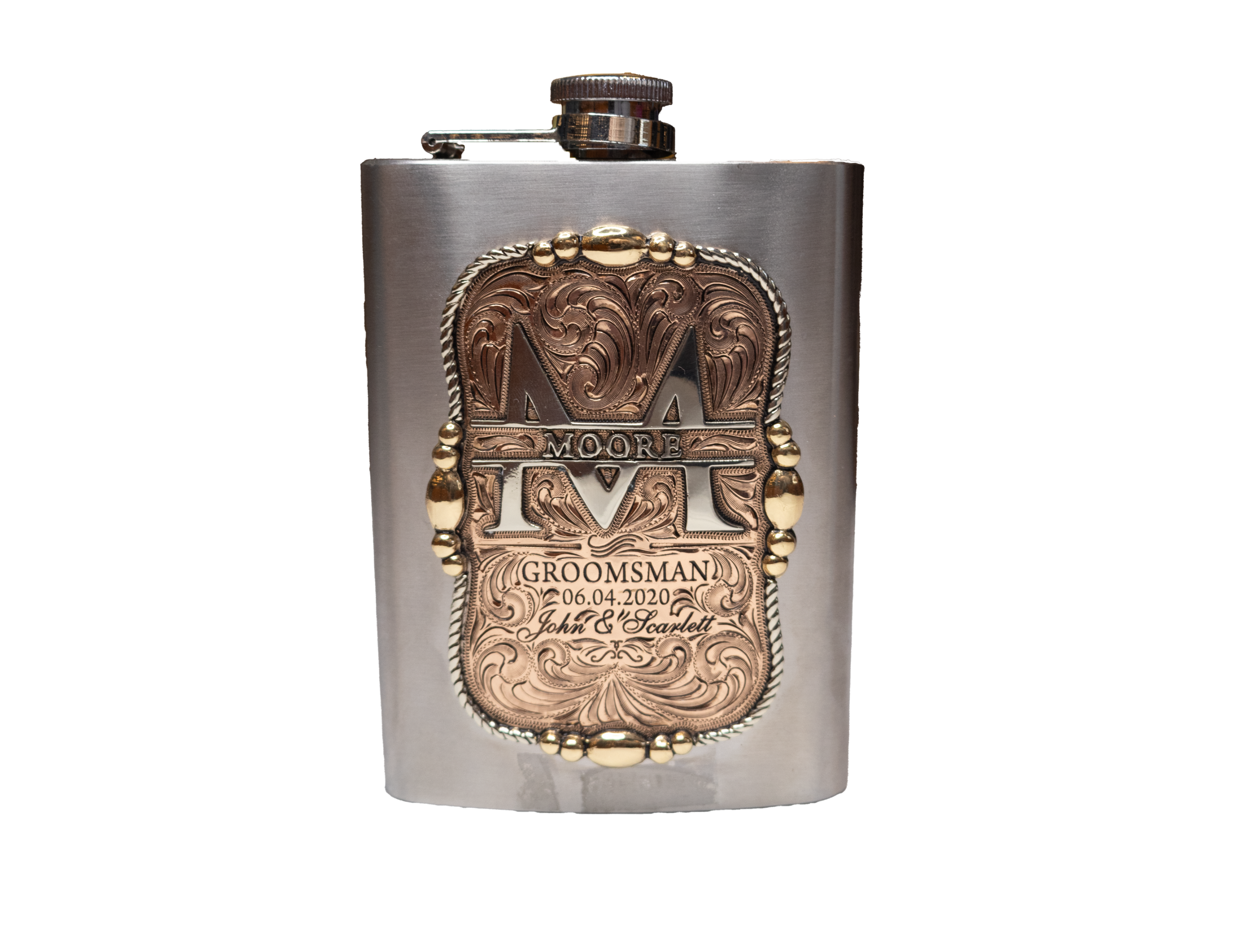 DW-FL  CUSTOM 8 OZ FLASK