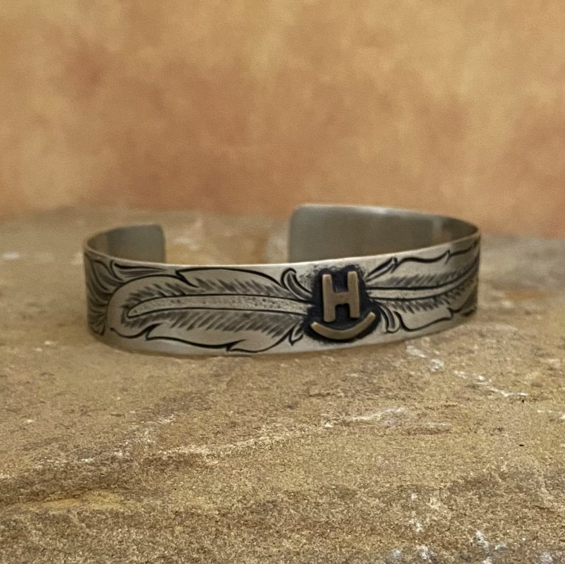 MC-02  CUSTOM FEATHER CUFF