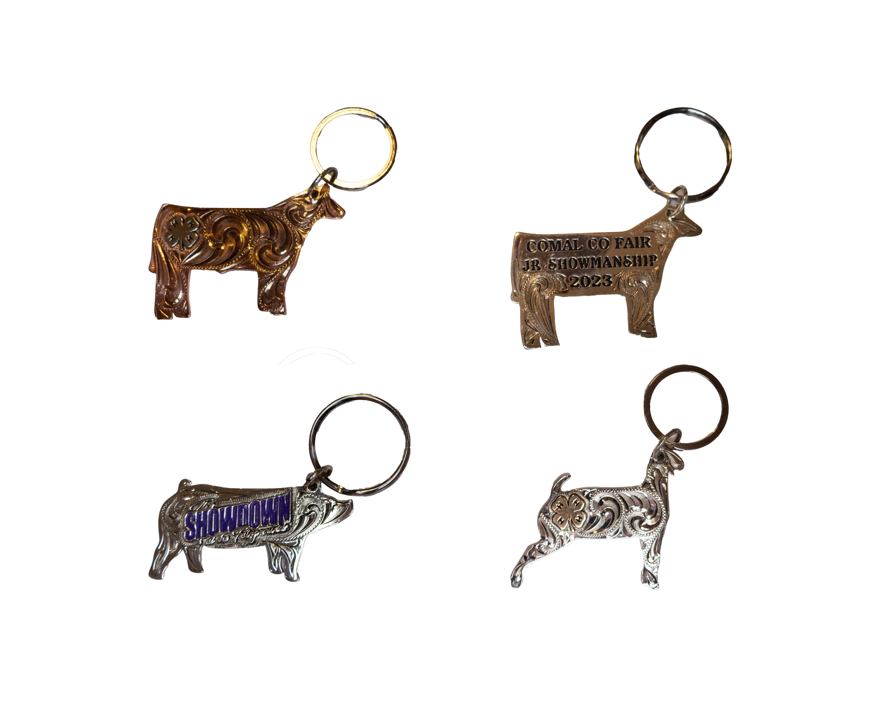 KC-ANIMALS     SHOW ANIMAL KEYCHAINS